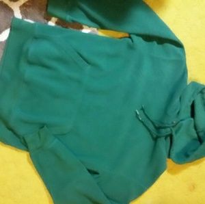 Athletech soft green hoodie